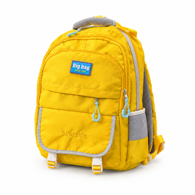 کوله پشتی بچگانه زرد